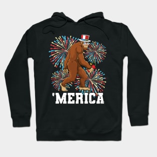 Merica Bigfoot Hoodie